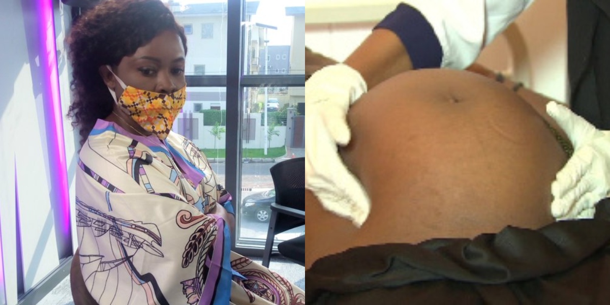 Ghanaian lady who delivered through CS narrates how hospital left her with serious wounds