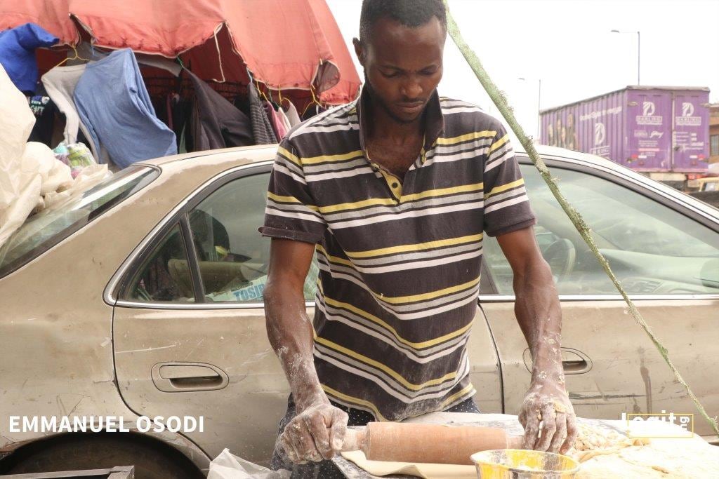 Puff-puff seller shares his life journey
