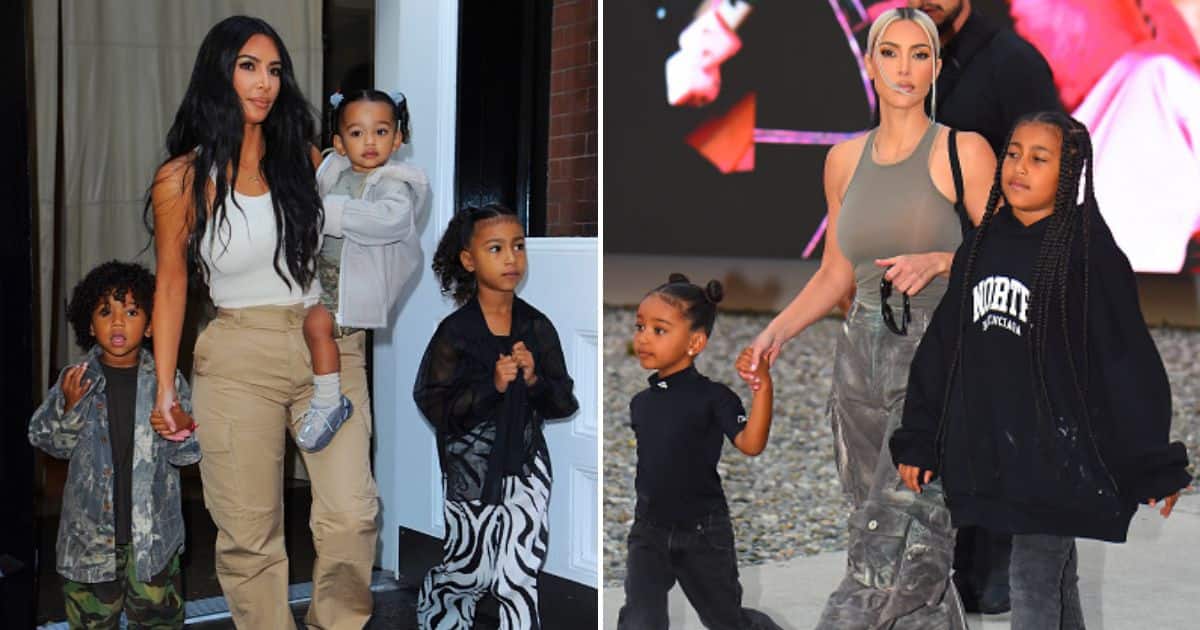 Kim Kardashian shared her struggles as a single parent.