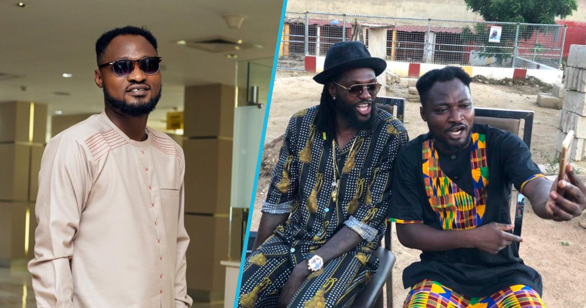 Funny face reunites with Emmanuel Adebayor, Ghanaians advice him about not messing up his second chance