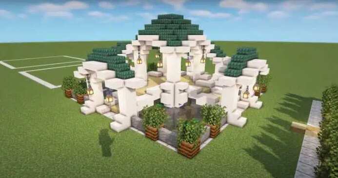 Minecraft garden ideas