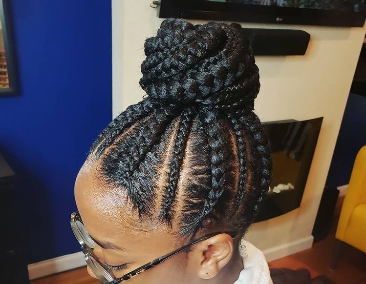 What is the purpose of feed-in braids?