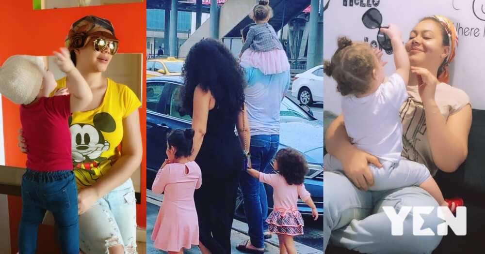 New video of Nadia Buari’s twins show they have grown so tall