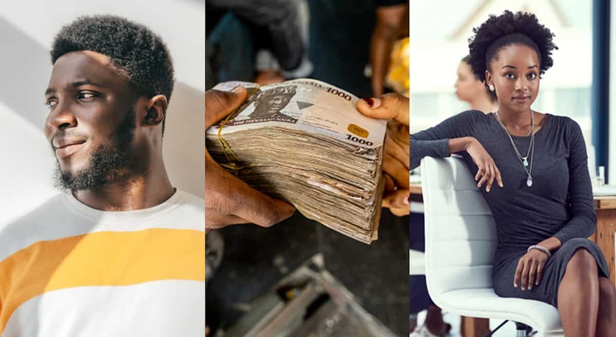 "I'm lucky to have him": Man borrows GH¢12k from bank, gives it to his girlfriend to spend how she likes
