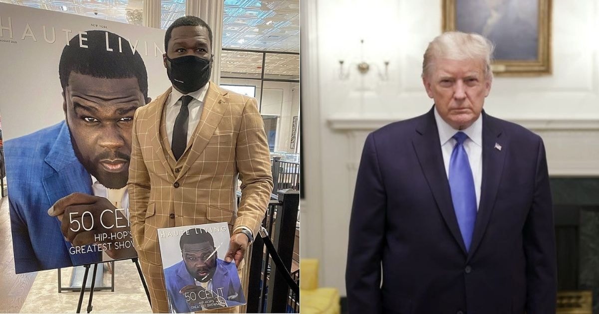 50 Cent takes back Donald Trump endorsement, says he 'never liked' him