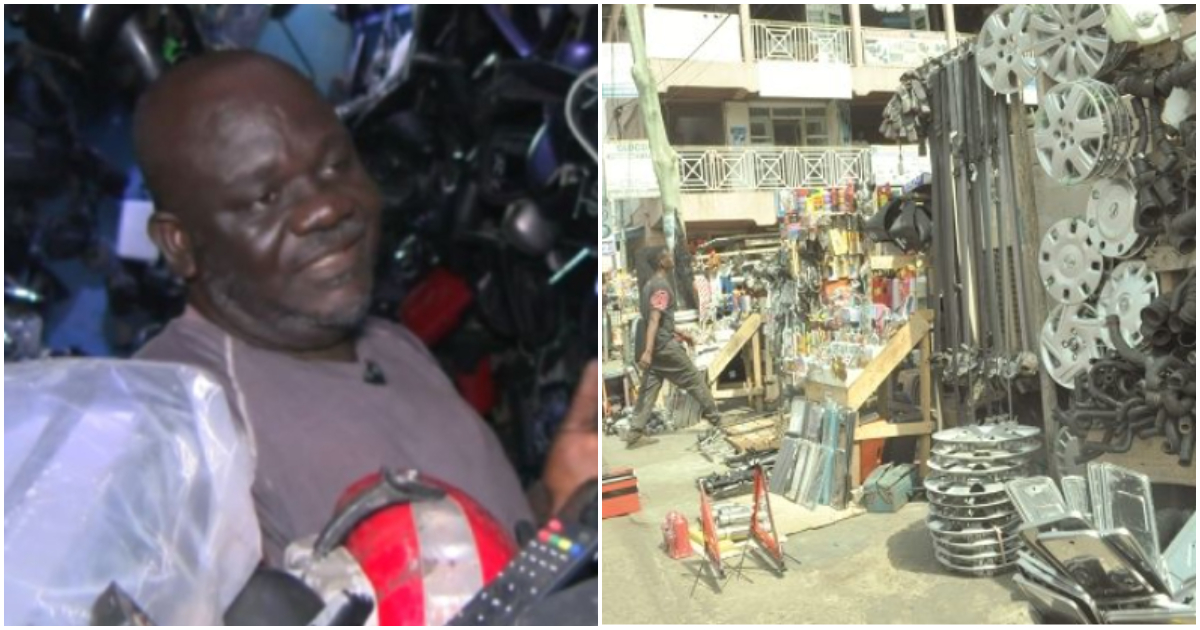 Abossey Okai spare parts dealers react to 2.5% increment in VAT rate.