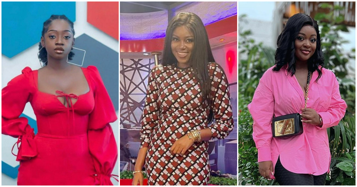 Adomaa, Yvonne Nelson and Jackie Appiah
