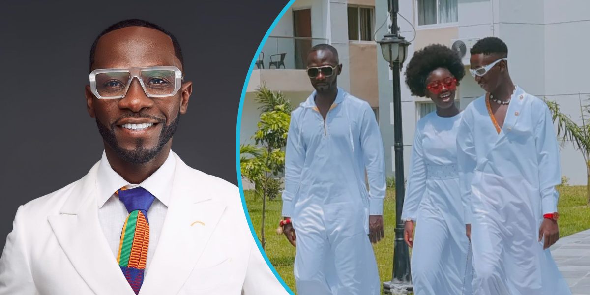 Okyeame Kwame: Musician justifies why he doesn't impose ideals on his family