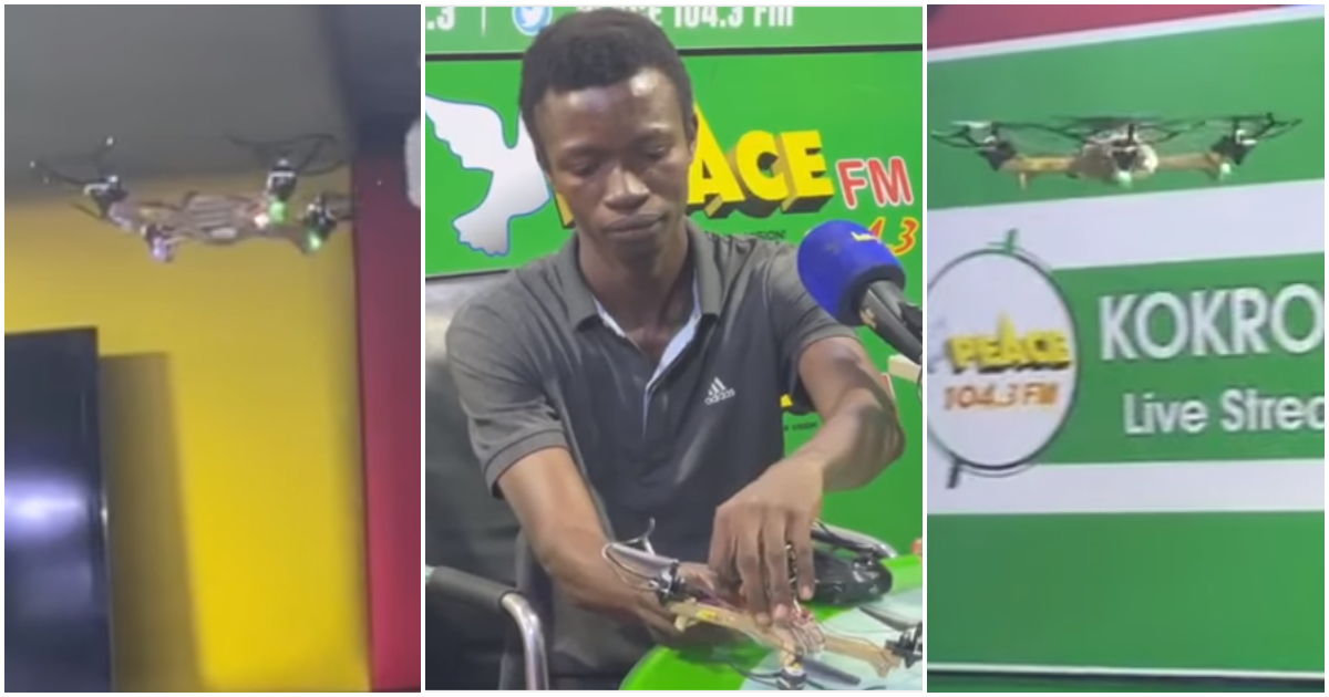Talented JHS leaver builds drone with local materials; flies device in video, many impressed