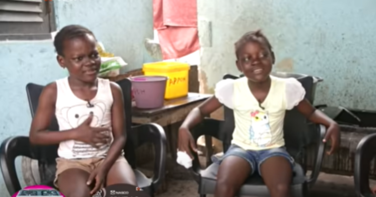 Meet the Ghanaian twin sisters who speak with an American accent