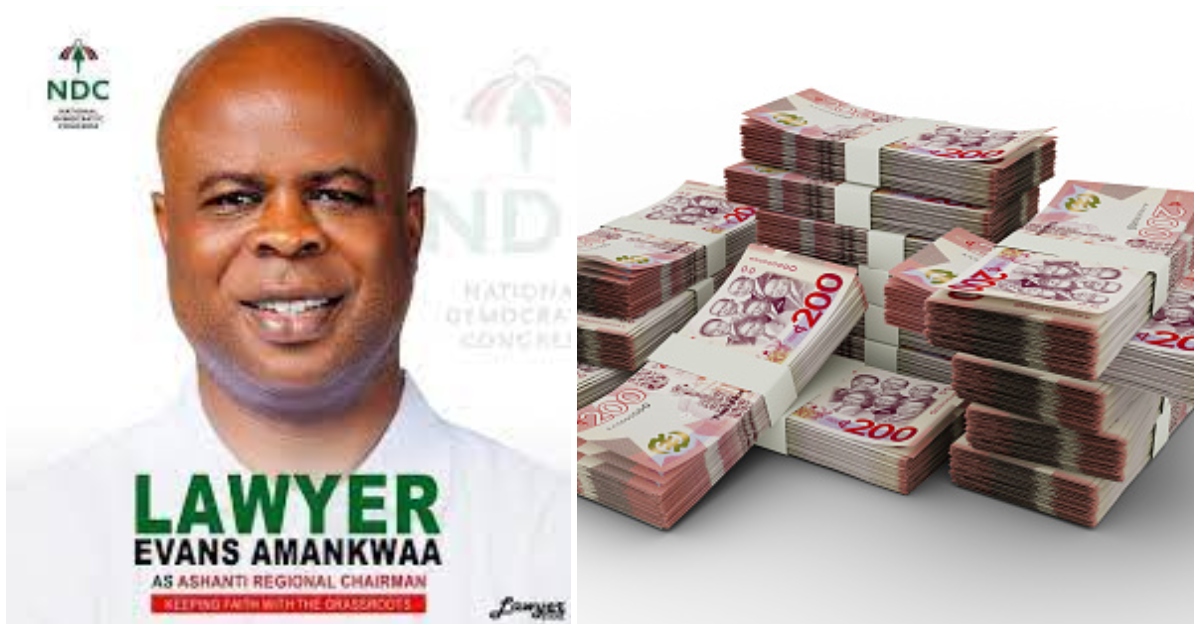Evans Amankwaa said NDC delegates in the Ashanti Region took his money but did not vote for him.