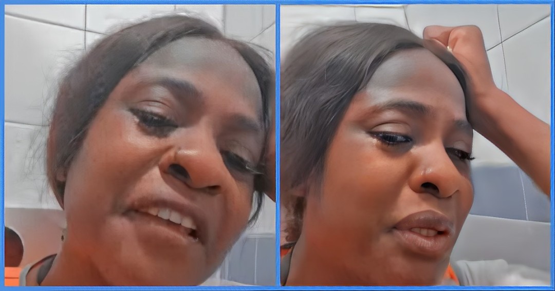 Ghanaian Woman In Tears After White German Husband Scammed Her