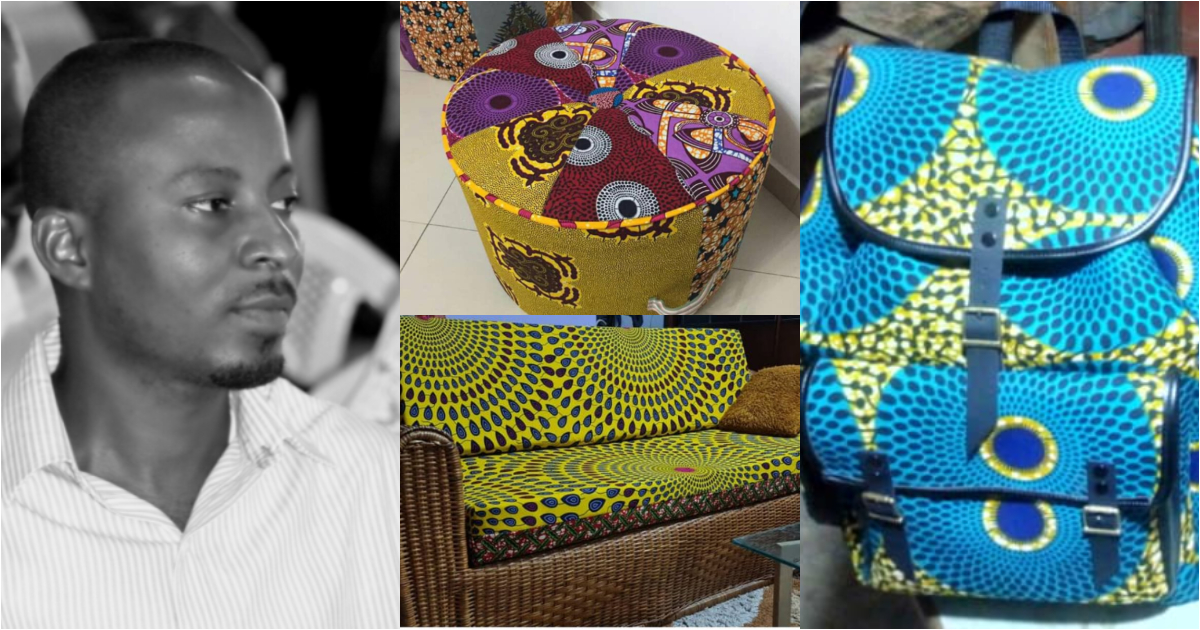 Joel Wilson: Meet the KNUST graduate turned designer who started his business with GHc100