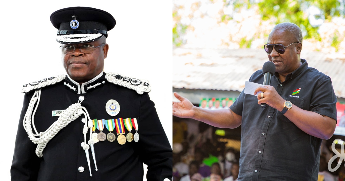 No one has paid bribe to us; we received allowances - IGP tells Mahama