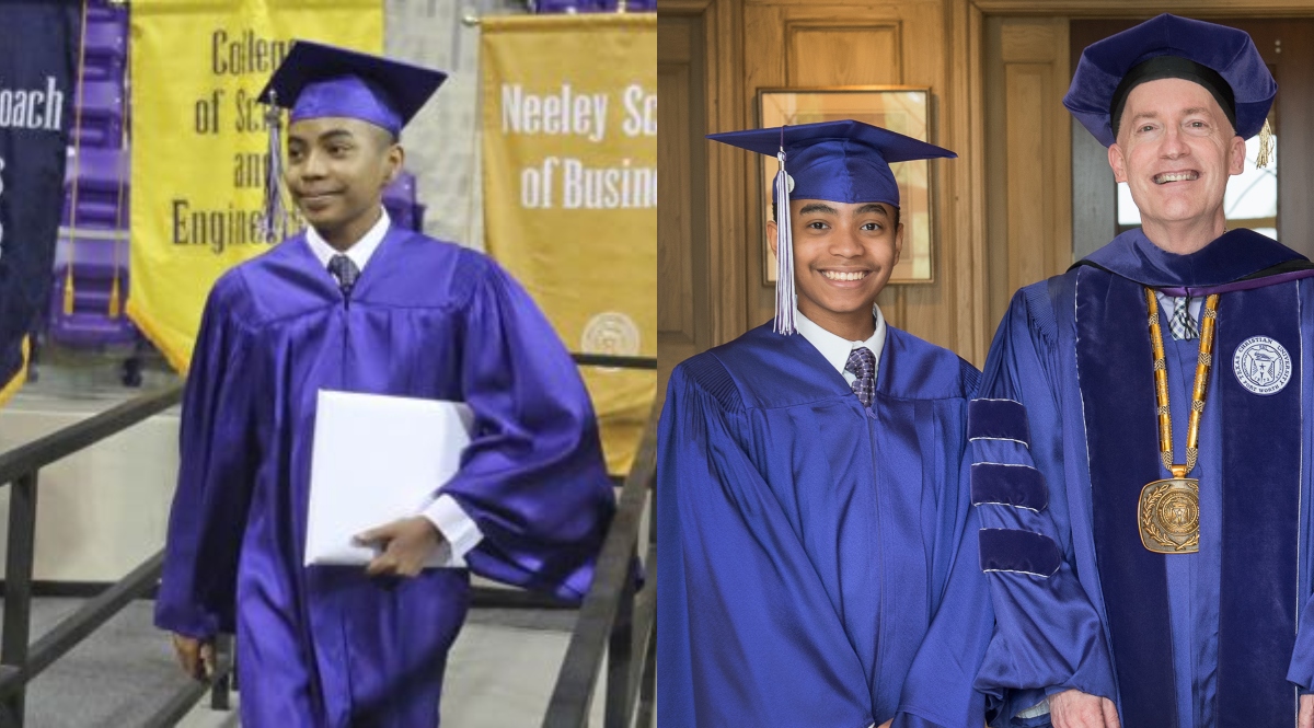 Carson Huey-You: 17-year-old brilliant boy gets master's degree