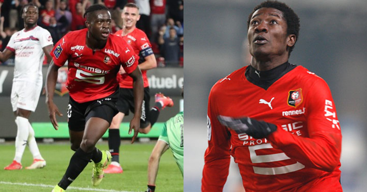 12 years apart - Kamaldeen Sulemana evokes record of Asamoah Gyan at Stade Rennais