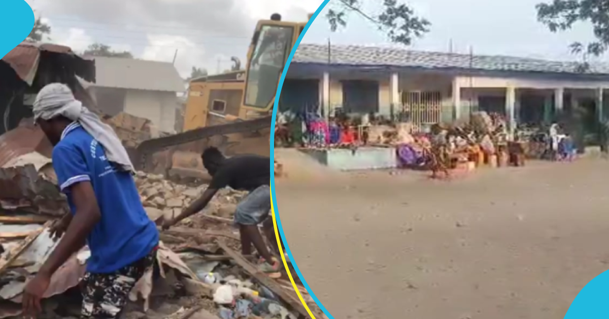 Parts of Liberia Camp Demolished, Affected Residents Hijack Classroom Block