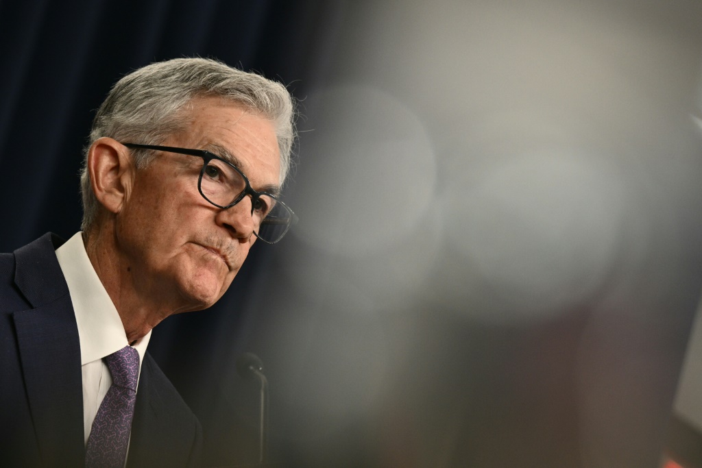 US Fed Chair Powell said the US central bank had made 'quite a bit of progress' in its inflation fight