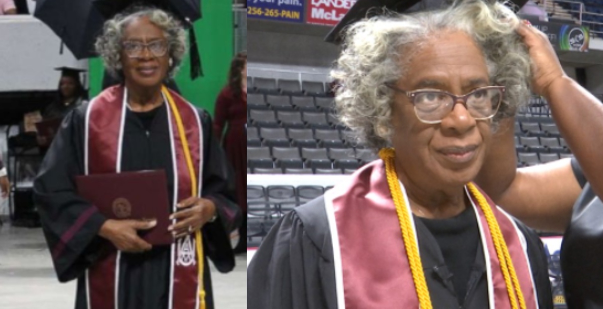 80-year-old Woman Graduates with Bachelor’s Degree From Alabama University