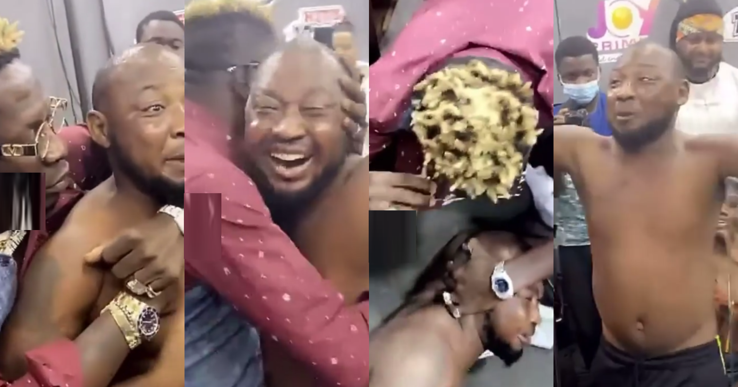 Shatta Wale fan cries after seeing him for the first time (video)