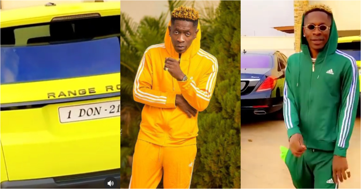 Shatta Wale opens his huge mansion to fans as he displays luxurious cars in video