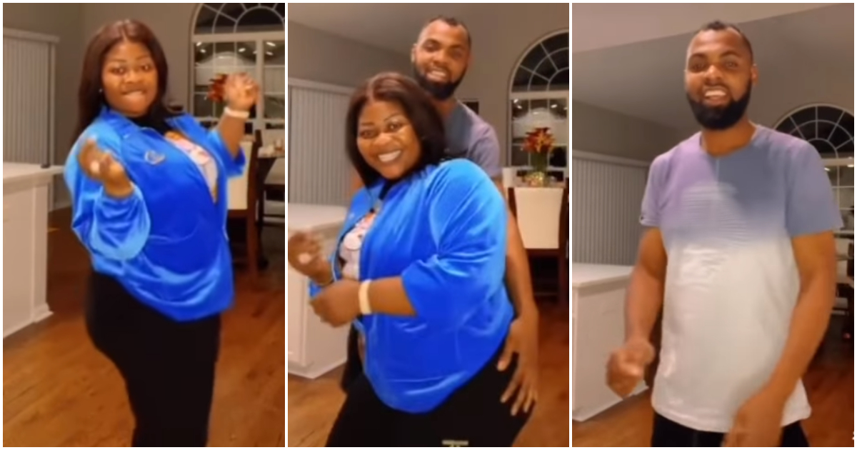 Rev Obofour whines his waist, grinds wife's behind in romantic video; fans go gaga