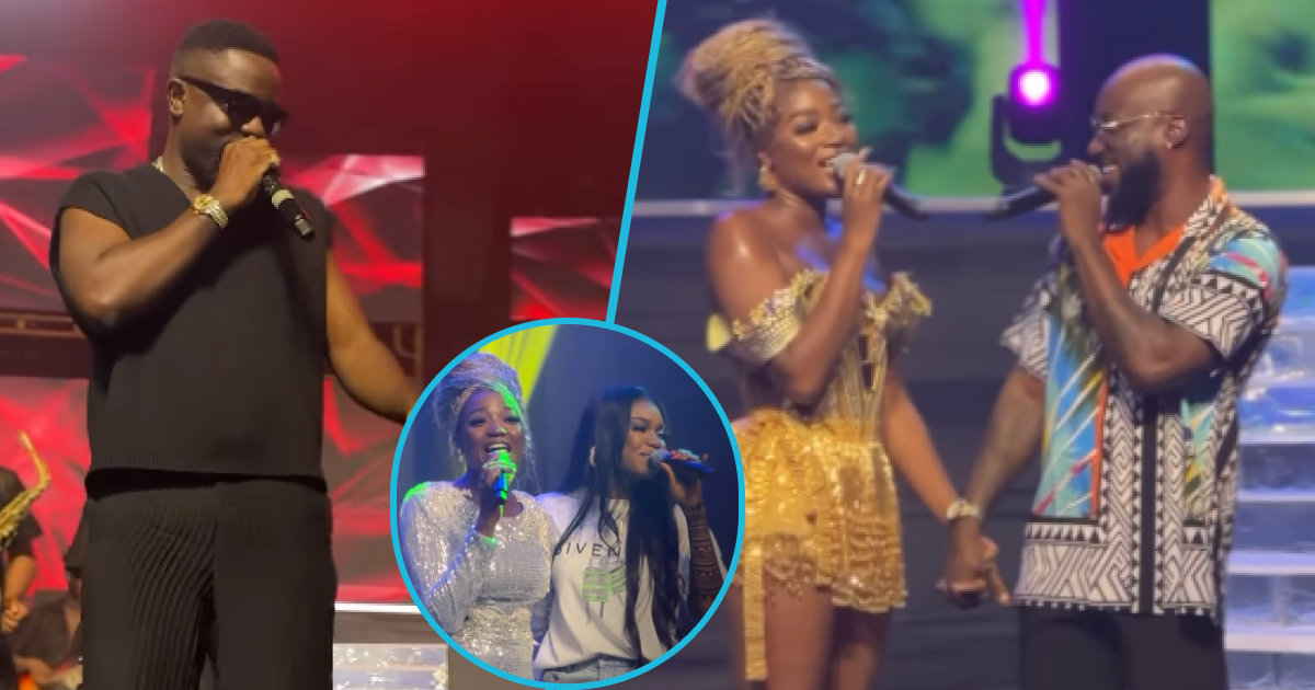Efya Live: Sarkodie, Becca, R2Bees, and others light up the stage at singer's concert, videos emerge