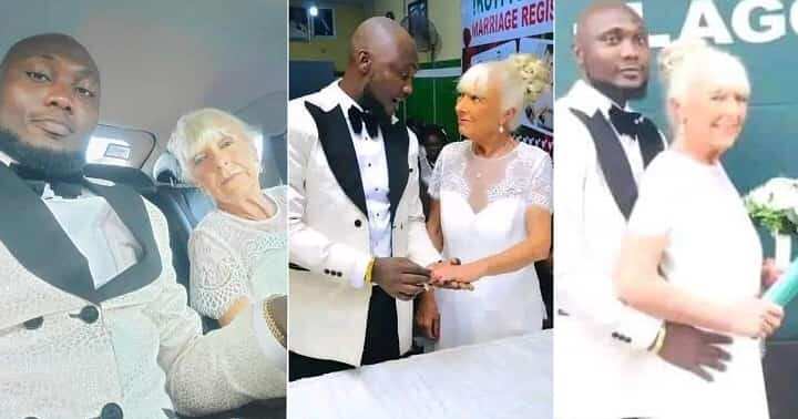 Man weds his oyinbo lover