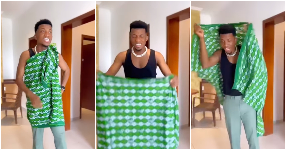 Ghanaian musician Kofi Kinaata laments as fashion designer fails to design his shirt for an event