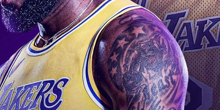 LeBron James honours Kobe Bryant with 'Mamba 4 Life' tattoo - Basketball -  geosuper.tv