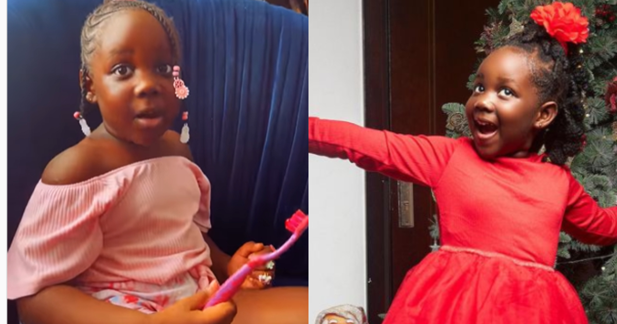 Stonebwoy’s Daughter Jidula Wows Fans With Pronunciation And Accent in Video