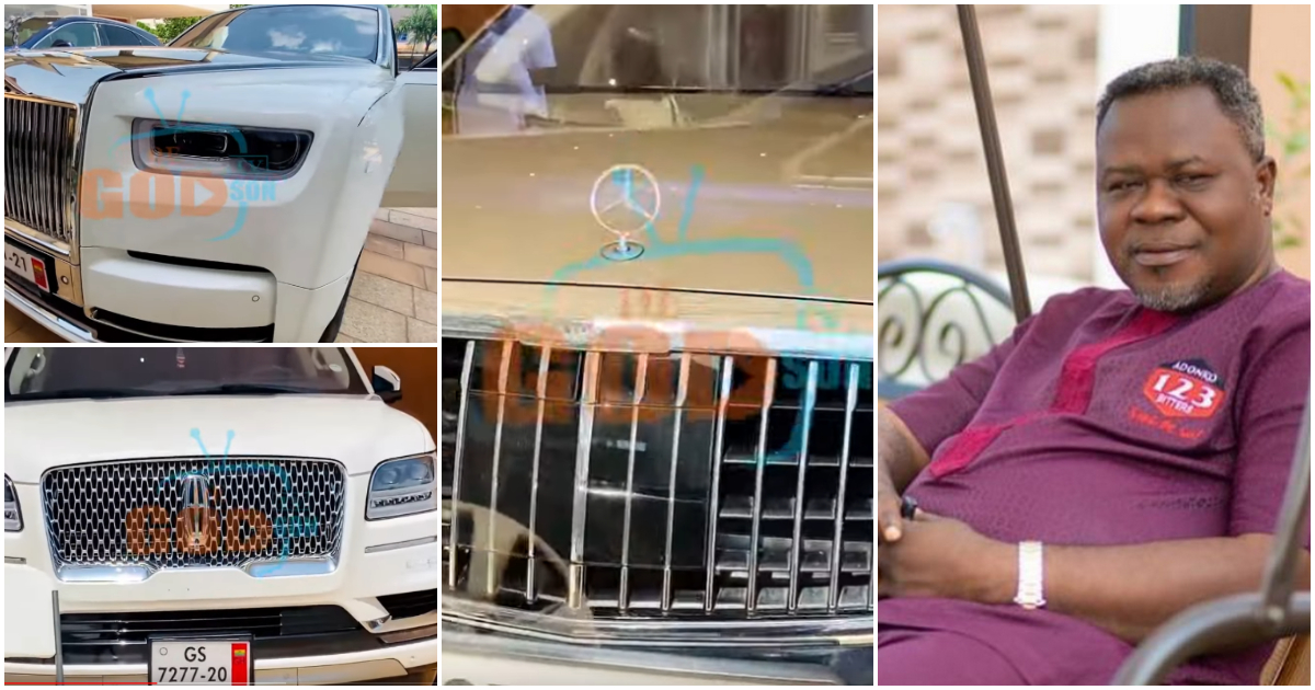 Dr Kwaku Oteng brags after Despite's birthday car display: I have over 100 cars and I cannot even count them