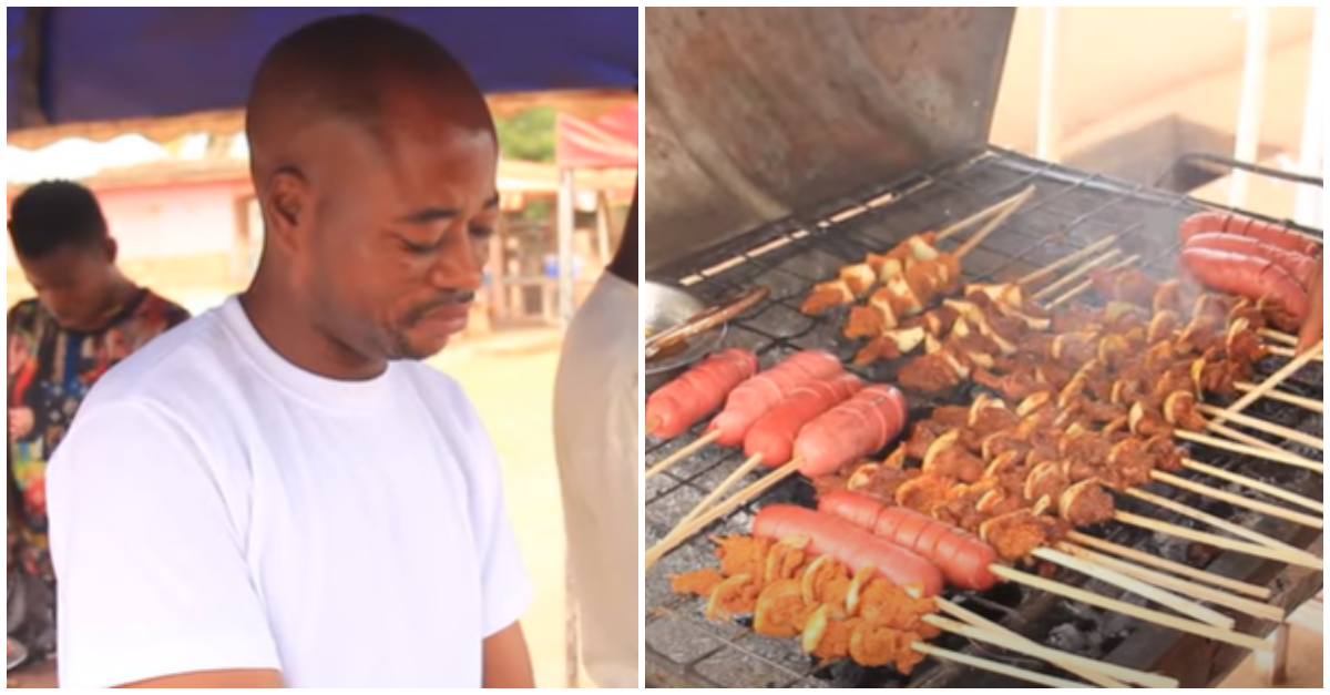 Ghanaian kebab seller reveals that he makes over Ghc5,000 a day