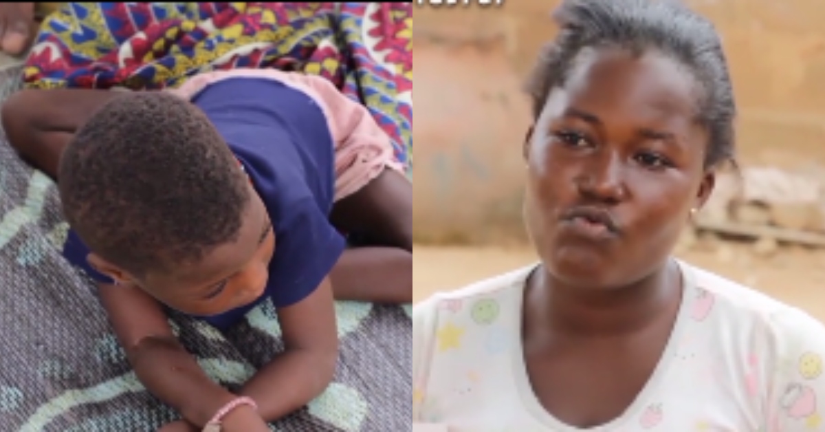 My child was normal till one day she started crying & became disabled - Ghanaian mum