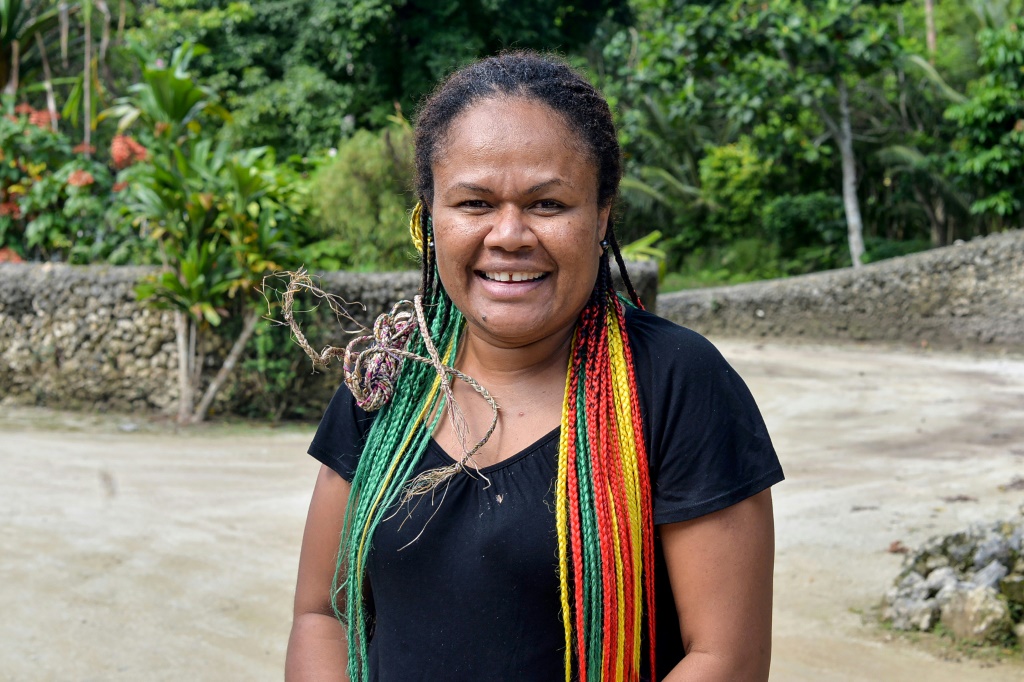 "I am very honoured to be the one voice representing the women of Vanuatu," Gloria Julia King says