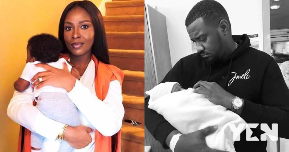 John Dumelo's son looks gorgeous in new photo with mum, Gifty