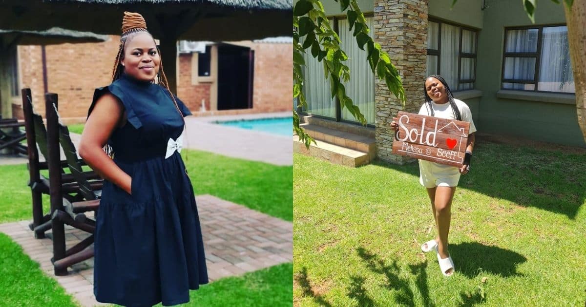 Woman, new home, South Africa, stunning house, secure the bag, trending news, viral posts
