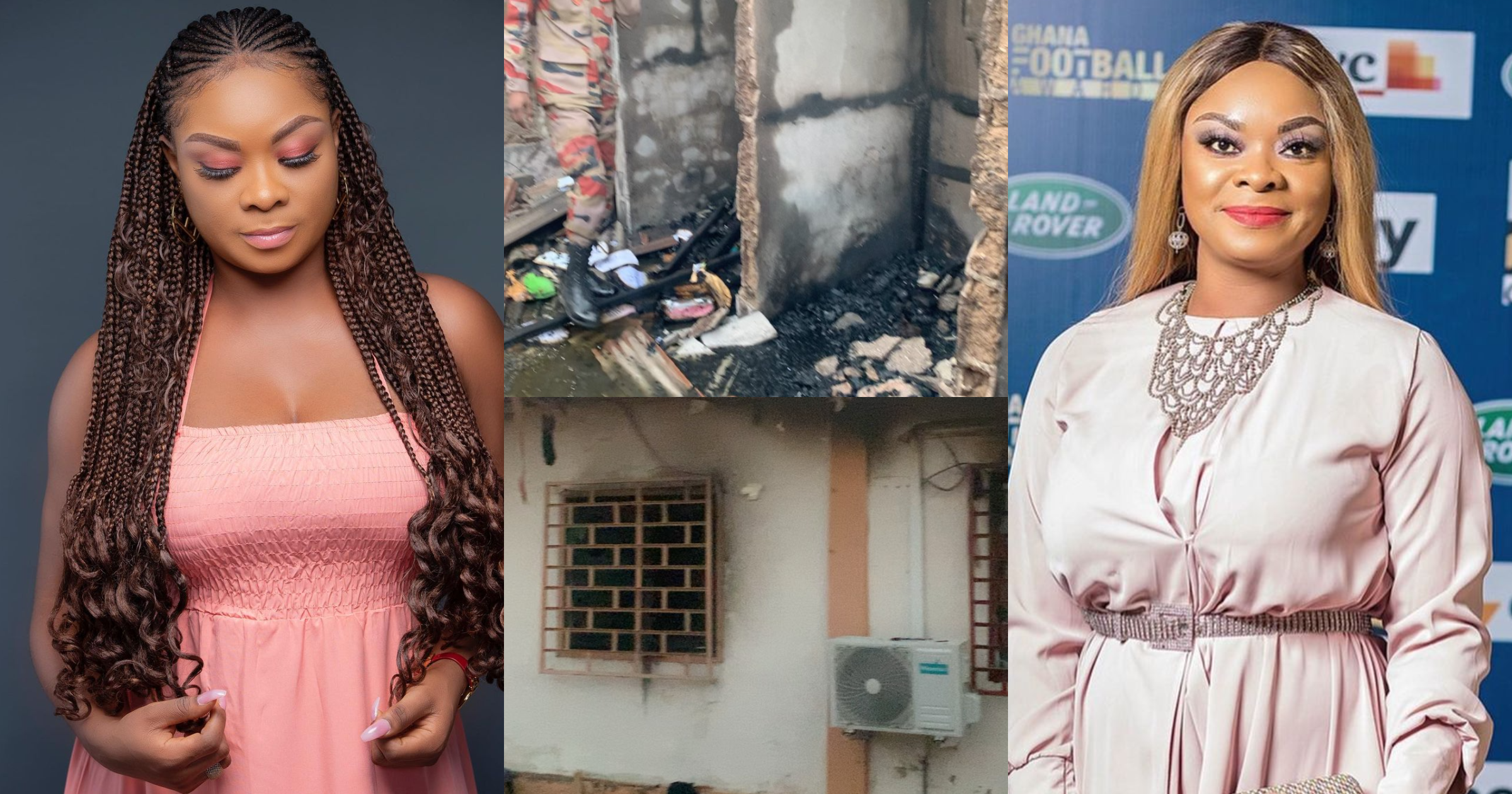 Beverly Afaglo: Actress Cries as she Narrates Cause of fire that Burned down her House
