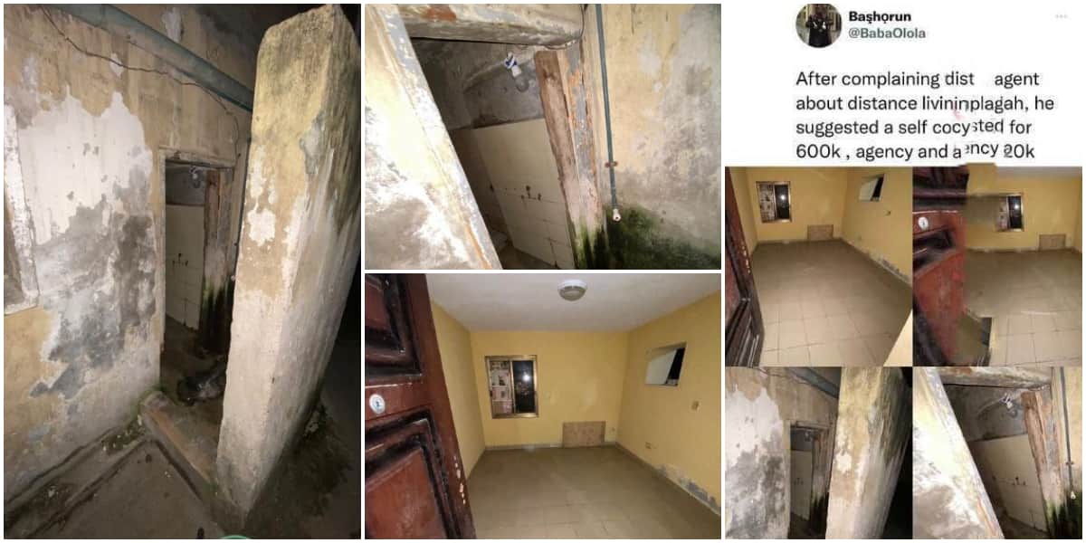 Nigerians react as man shows off Lagos apartment rented to him for N600k, photos wow many