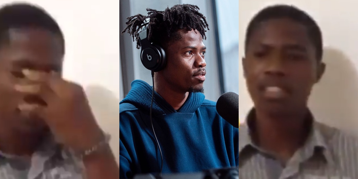 Photos from Old video of Kwesi Arthur rapping