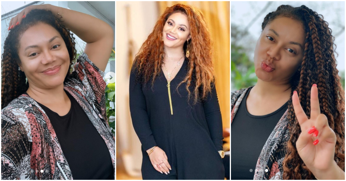 Nadia Buari and her sister flaunt their beauty in no-makeup photos.