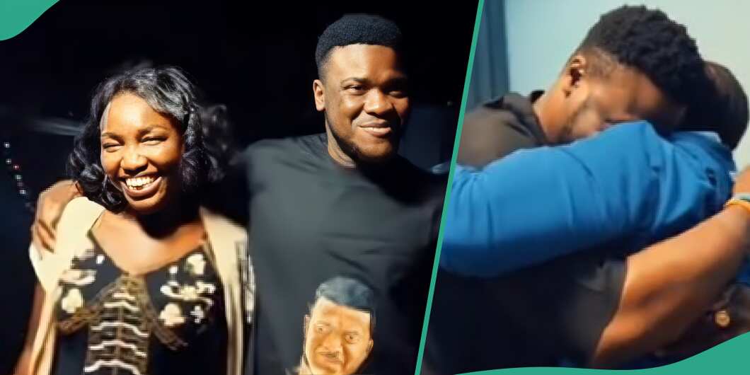Nigerian man gifts mother car, money and clothes