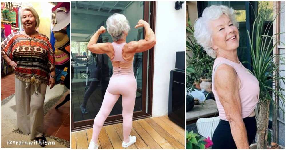 Joan MacDonald,75, is a fitness influencer.