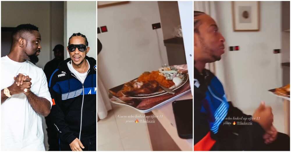 Ludacris Eats Ghana Jolof