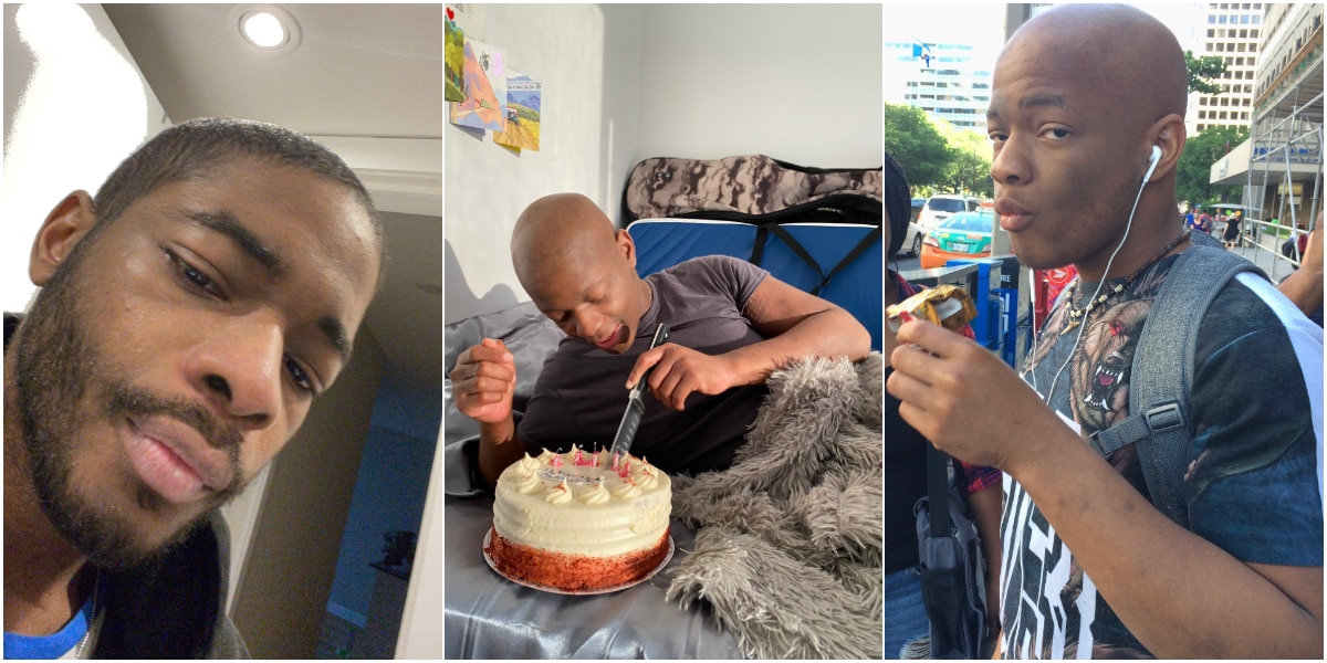 Nigerian Man who beat cancer 3 times before turning 24 celebrates online