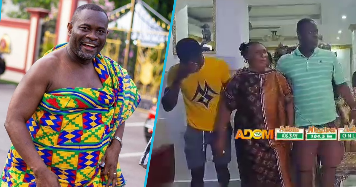 A video of the mother of the late Ghanaian politician John Kumah was seen crying heavily after news of the passing of her son was announced