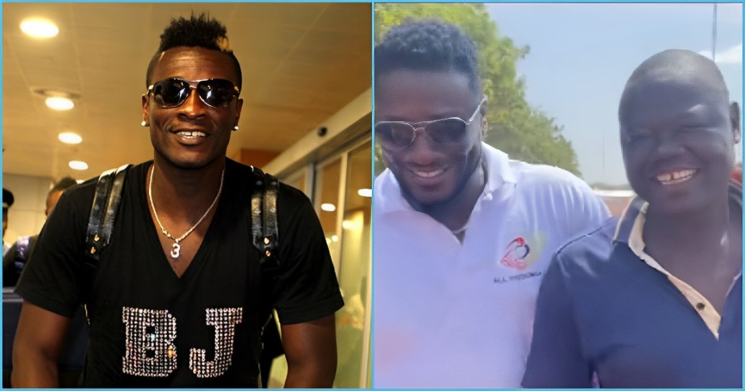 Asamoah Gyan meets former colts teammate in Tamale: "He was one of the best