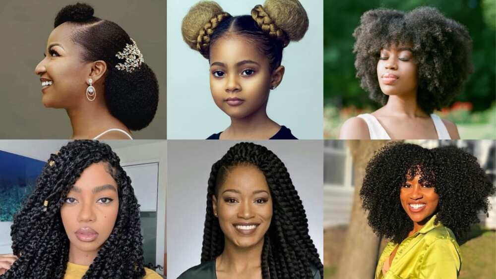 50 latest kinky hairstyles in Nigeria that will make you look lovely in 2022