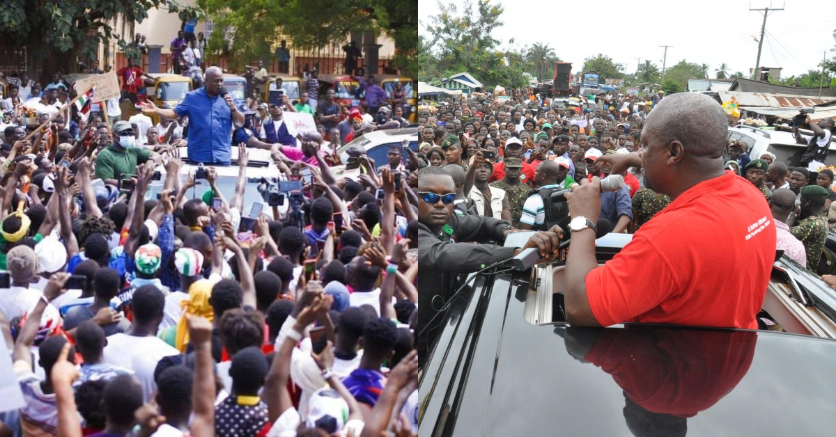 Mahama returns to campaigning a week after Rawlings’ death