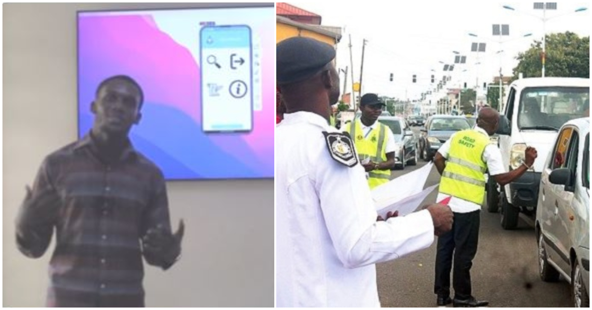Two KNUST students design app that can monitor traffic offences
